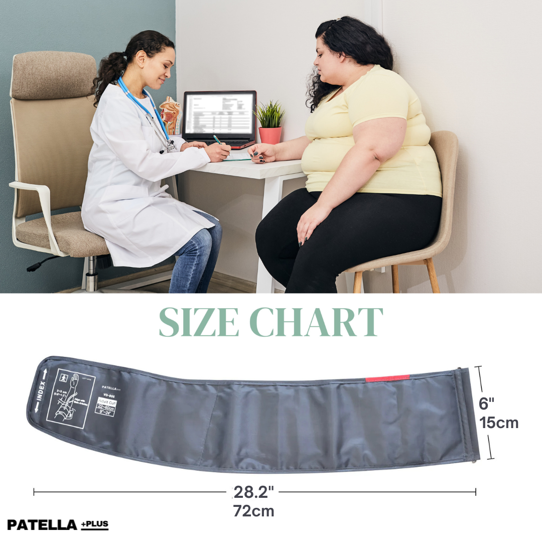 Patellaplus™ - Plus-size Blood Pressure Cuff