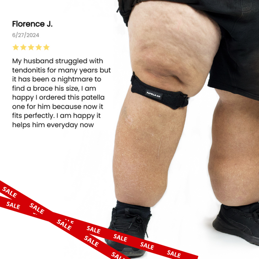 Patellaplus™ - Patellar Plus-size Tendon Strap